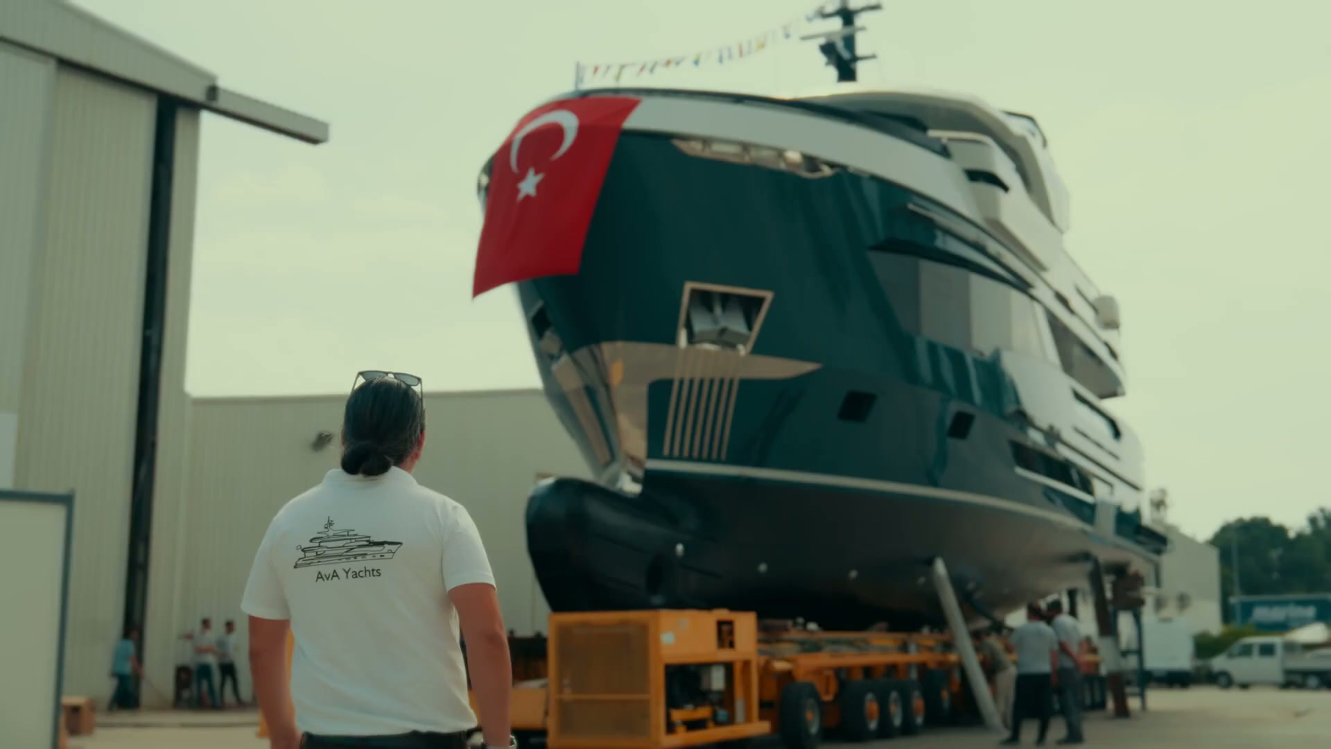 KANDO 85 M/Y V at its official launch